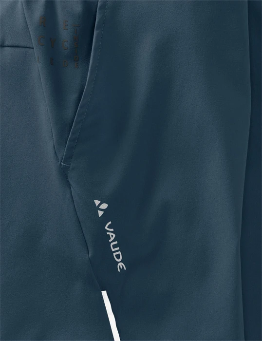 Vaude Qimsa Stretch Fahrradhose kurz dark sea (Junior)