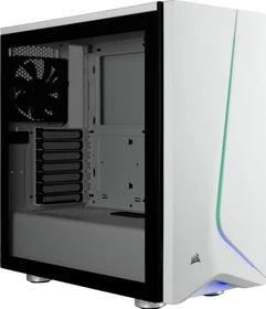 Corsair Carbide Series SPEC-06 RGB weiß, Glasfenster