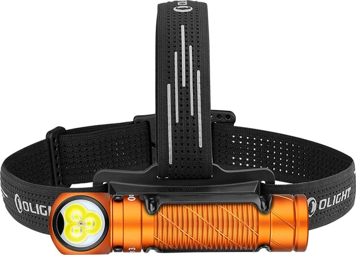 OLight Perun 3 Stirnlampe orange