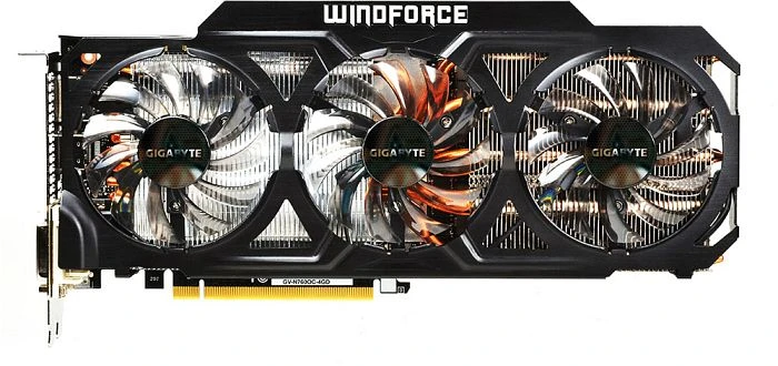 GIGABYTE GeForce GTX 760 Windforce 3X OC Rev. 1.0, 4GB GDDR5, 2x DVI, HDMI, DP