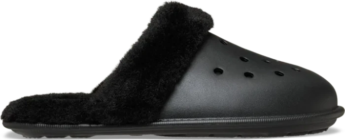 Crocs Classic Fuzz Scuff schwarz (212143-001)