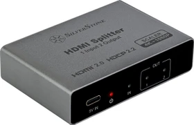SilverStone HS12, HDMI Splitter 1 in 2 out 4K/60Hz