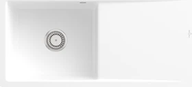 Villeroy & Boch Subway Style 50 flat Einbau Becken links stone white