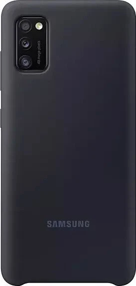 Samsung Silicone Cover für Galaxy A41 schwarz