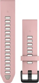Garmin Ersatzarmband QuickFit 20 Silikon dust rose/fog grey