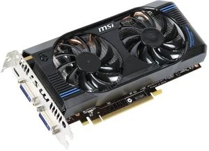 MSI GeForce GTX 560, N560GTX-M2D1GD5, 1GB GDDR5, 2x DVI, Mini HDMI
