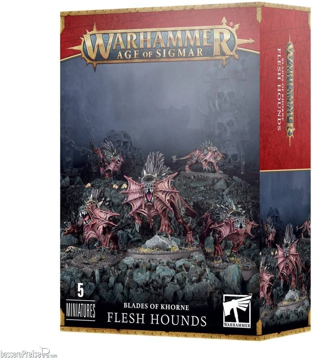 Games Workshop Warhammer Age of Sigmar - Blades of Khorne - Flesh Hounds
