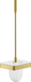 Hansgrohe AXOR Universal Softsquare Toilettenbürstenhalter Wandmontage brushed brass