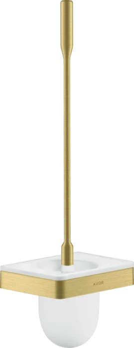 Hansgrohe AXOR Universal Softsquare Toilettenbürstenhalter Wandmontage brushed brass