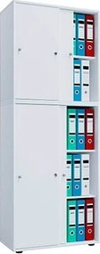 VCM Lona XXL, weiß/weiß, Schrankwand
