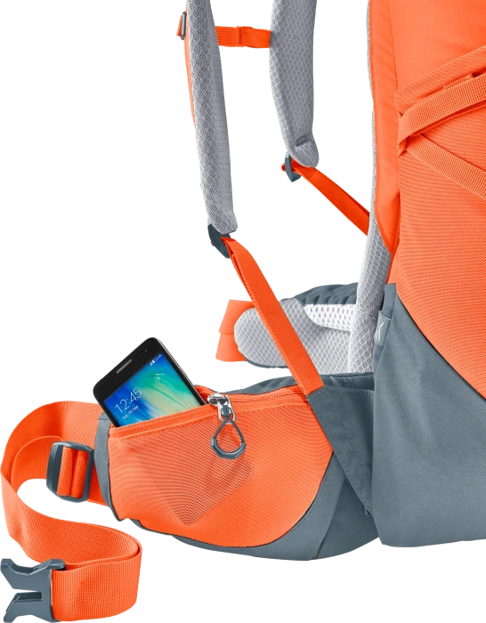 Deuter Aircontact Core 45+10 SL paprika/graphite (Damen)