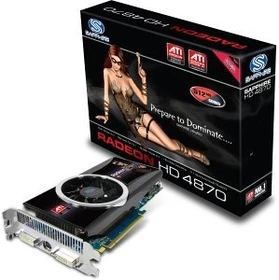 Sapphire Radeon HD 4870 Sapphire-Design, 1GB GDDR5, 2x DVI, S-Video, full retail