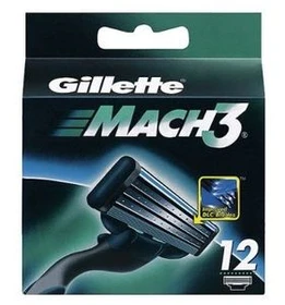 Gillette Mach3 Rasierklinge, 12 Stück
