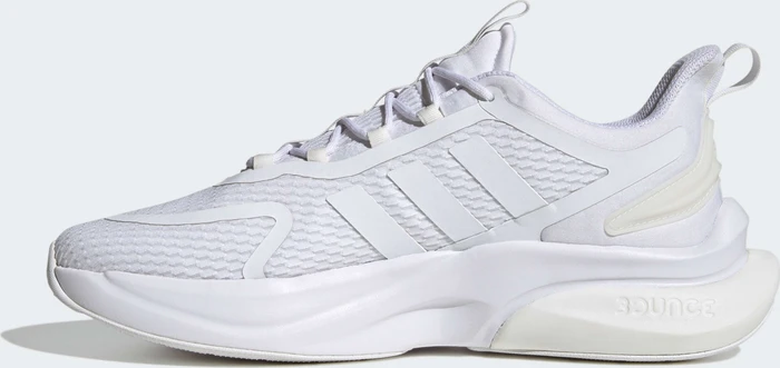 adidas Alphabounce+ Sustainable Bounce cloud white/core white (Herren)