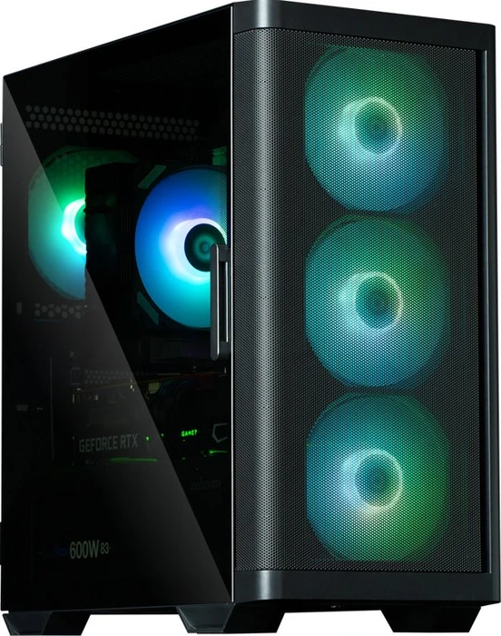 Zalman M4 Black, Glasfenster