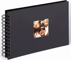 Walther Design Spiralalbum Fun 17x25 schwarz