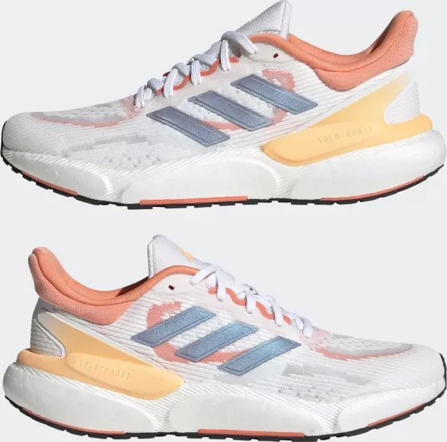 adidas Solarboost 5 cloud white/silver violet/coral fusion (Damen)