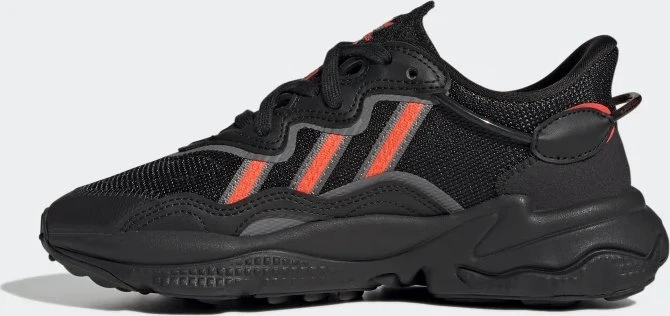 adidas Ozweego core black/solar red/grey six (Junior)