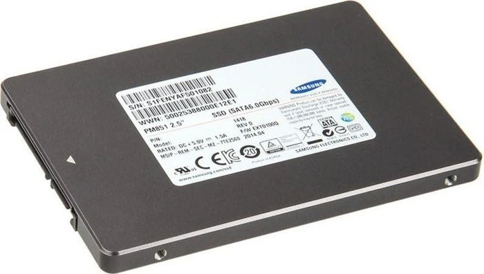 Samsung SSD PM851 128GB, 2.5" / SATA 6Gb/s
