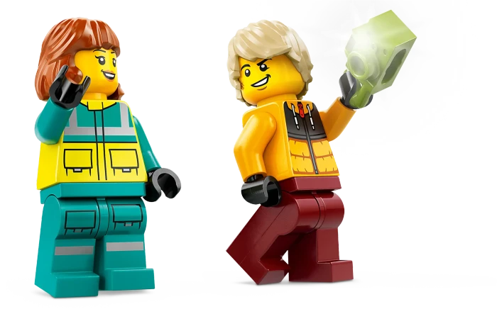 LEGO City - Rettungswagen und Snowboarder