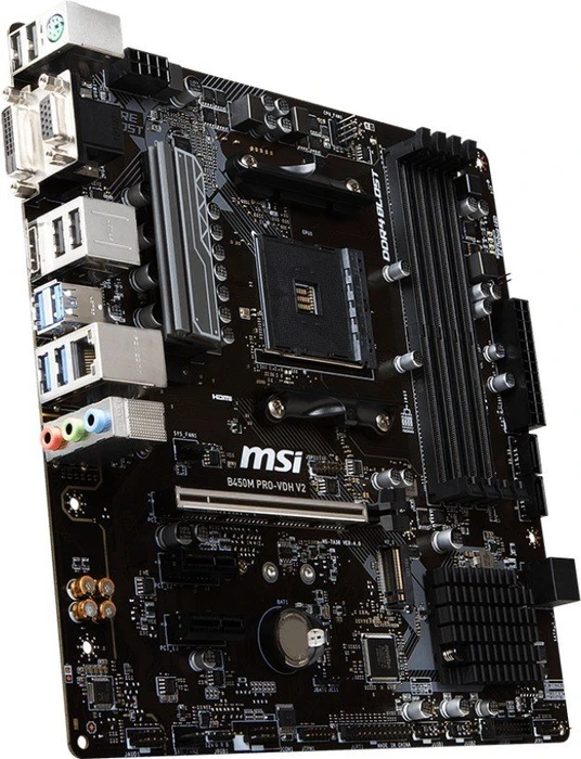 MSI B450M Pro-VDH V2 (AMD AM4)