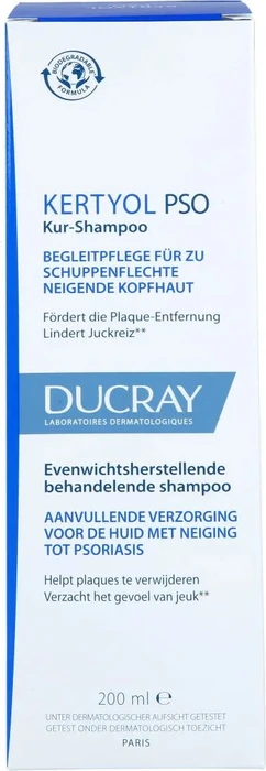 Pierre Fabre Ducray Kertyol PSO Shampoo, 200ml