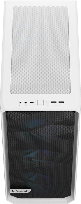 Fractal Design Meshify 2 Compact RGB White TG Clear Tint, Glasfenster