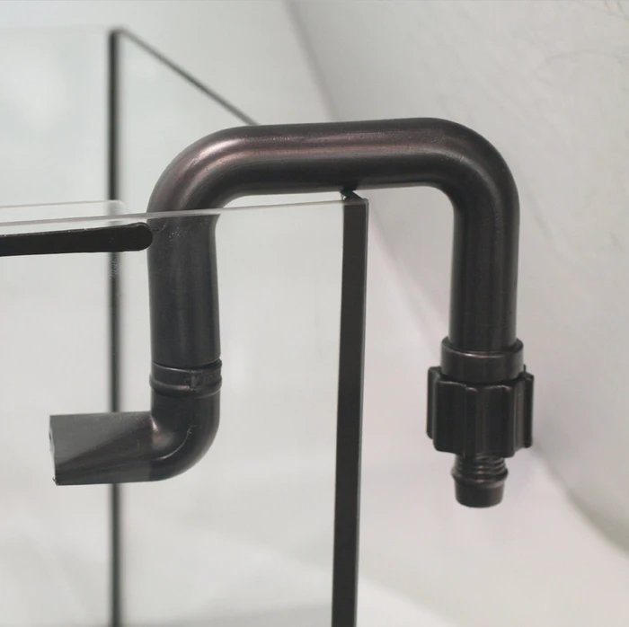 JBL OutSet wide - Wasserrücklauf-Set mit Breitstrahlrohr für Außenfilter von Aquarien, 19/25mm