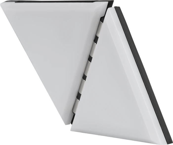 Corsair iCUE LC100 Case Accent Lighting Panels Mini Triangle Starter Kit, RGB-Beleuchtungsset, 9er-Pack, schwarz