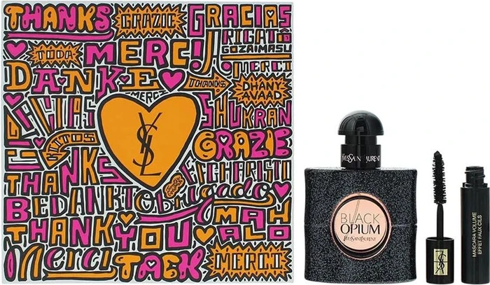 Yves Saint Laurent Black Opium EdP 30ml + Mascara Duftset
