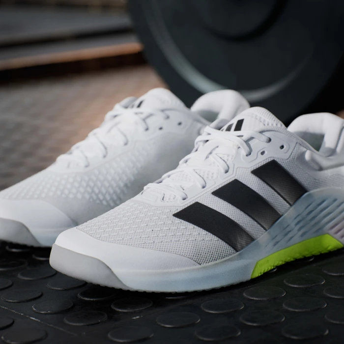 adidas Dropset 4 cloud white/core black/dusky petrol