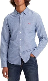 Levi's Battery Housemark Slim Fit Hemd langarm navy peony (Herren)