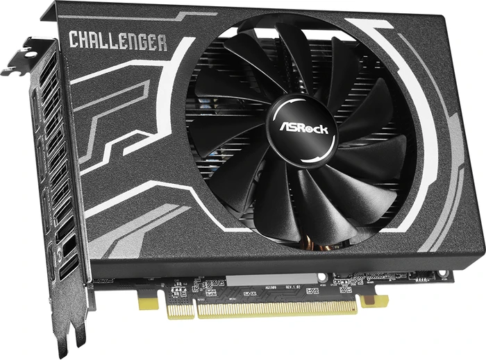 ASRock Radeon RX 5500 XT Challenger ITX 8G, 8GB GDDR6, HDMI, 3x DP