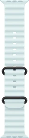 Apple Ocean Armband Verlängerung für Apple Watch Ultra 49mm kristallblau/titan schwarz