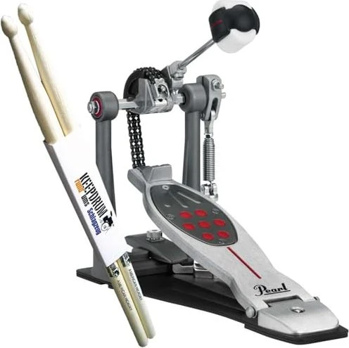 Pearl Eliminator Redline Chain Drive Single Pedal