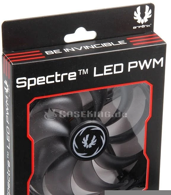 BitFenix Spectre LED PWM schwarz/weiß, 140mm