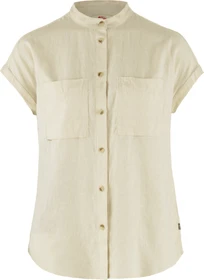 Fjällräven Övik Hemp Hemd kurzarm chalk white (Damen)