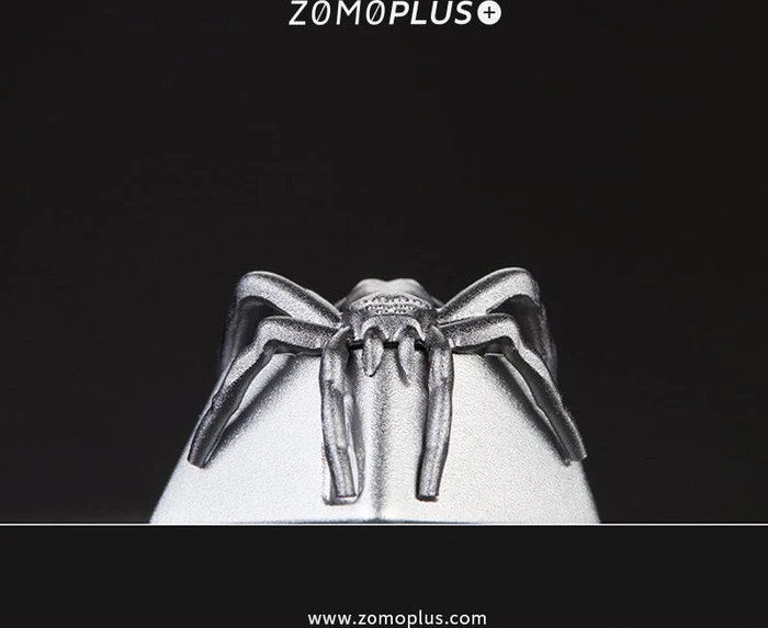 Zomoplus Fantastic Beasts Series Keycap Spinne, Aluminium, silber, 1 Taste