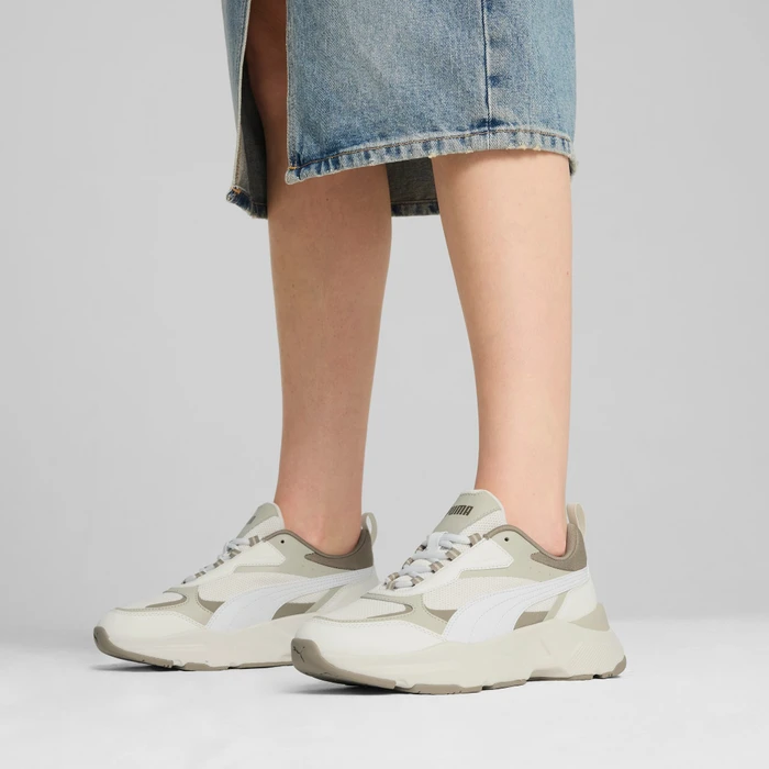 Puma Cassia warm white/puma white/desert dust/oak branch (Damen)