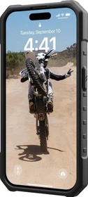 UAG Pathfinder Case with MagSafe für Apple iPhone 15 Pro silber