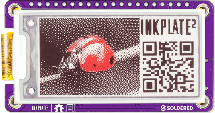 Soldered Inkplate 2, inkl. ePaper Display