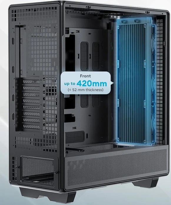 Antec 900, Glasfenster