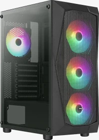 AeroCool Falcon, Lüfter LED Fixed RGB, Acrylfenster