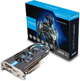 Sapphire Vapor-X Radeon R9 270 OC, 2GB GDDR5, 2x DVI, HDMI, DP, full retail