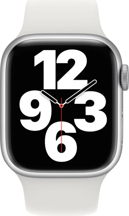 Apple Sportarmband Regular für Apple Watch 41mm weiß