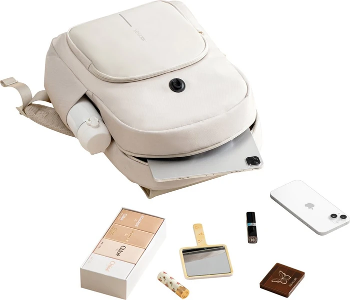 XD Design 16" Soft Daypack Notebook-Rucksack, beige