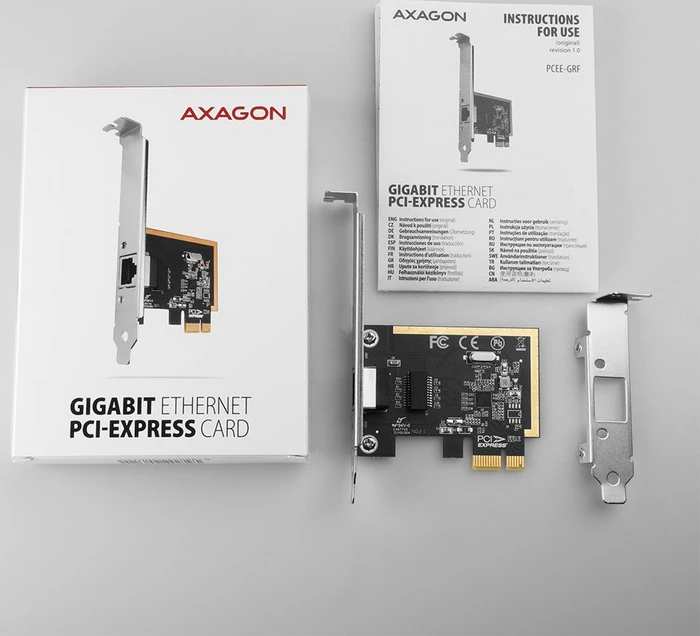 Axagon Gigabit LAN-Adapter, RJ-45, PCIe 1.1 x1