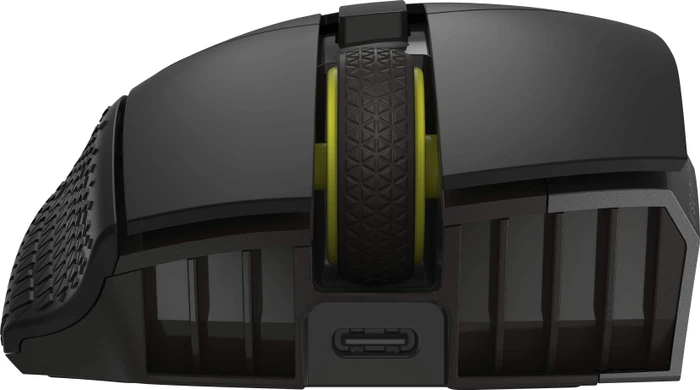 Corsair Scimitar Elite Wireless SE MMO, Gun Metal schwarz, USB/Bluetooth
