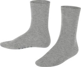 Falke Cotton Finesse Socken concrete mel. (Junior)