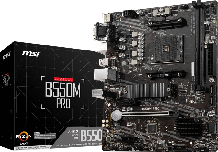 MSI B550M Pro (AMD AM4)